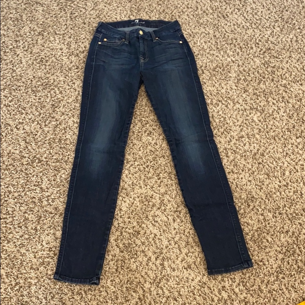 7 for All Mankind the mid rise skinny